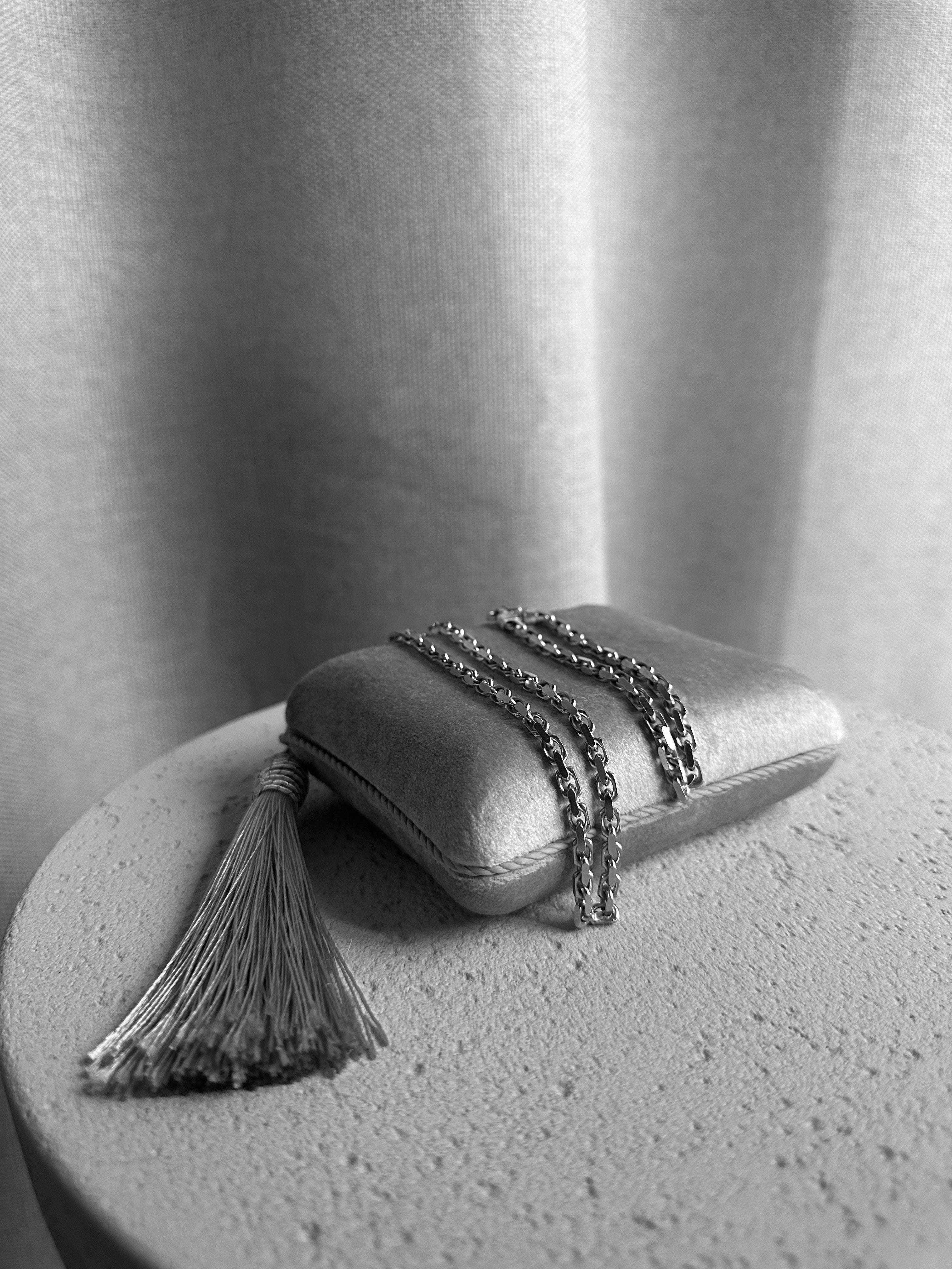 COPENHAGEN SILVER ANCHOR CHAIN BRACELET